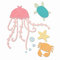 Sizzix Thinlits Stanzformen Set 5PK Unter dem Meer