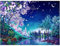 LUKDUNG 5D Diamant Painting Set, DIY Diamant Malerei kit für Erwachsene, Diamant Painting Bilder Diamant Full Strass Stickerei Kreuzstich Handwerk für die Haus Wanddekoration (Kirschblüten) 40 * 30cm