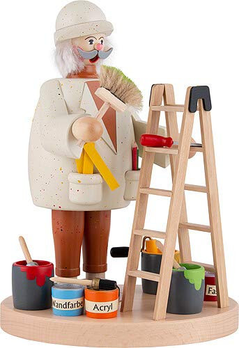 PeWo Räuchermännchen Maler - 22 cm