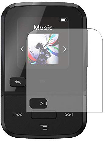 Vaxson 3 Stück Schutzfolie kompatibel mit SanDisk Clip Sport Go Display folie folien Displayschutzfolie ( nicht Panzer Schutz Glas folie SchutzGlas nicht PanzerGlas )