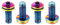 CNC Flaschenhalter Schrauben，M5 Flaschenhalterschrauben，Regenbogen