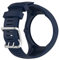 Huwokxix Armband Kompatibel mit Polar M200, Verstellbares Silikon Uhrenarmband Sport Ersatzband für Polar M200 (Dunkelblau)