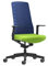 Interstuhl Bürostuhl Pure Active Edition - Der Bürostuhl der Sich Gewicht und Bewegung anpasst - ergonomische Smart-Spring Technologie - Made in Germany (1D-Armlehne, Blau | Grün)
