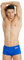 Arena Homme Men's Team Swim Low Waist Solid Short, Royal-White, 46 EU