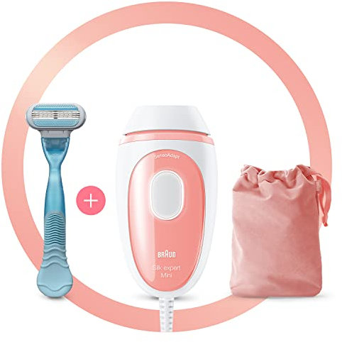 BRAUN EPILATOR PL1014 Silk-Expert Mini IPL Blanco/Pink with Cable