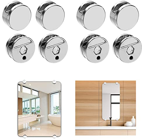 AWEN Mirror Clips Mirror Mounting Clips 8 Pcs