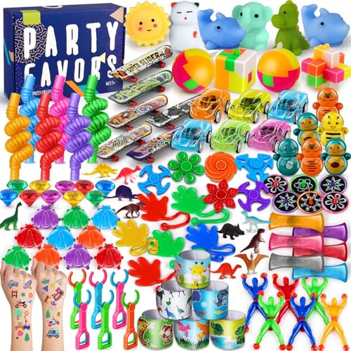 nicknack Party Kindergeburtstag Gastgeschenke Mitgebsel Set, Party Mitbringsel Kindergeburtstag Mädchen Jungen, Kinder Give Aways für Partybeutelfüller