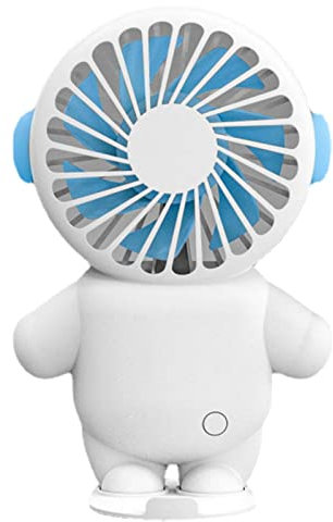 Firulab Mano | Ventiladores personales portátiles | Ventiladores Mano para Mujer, Ventilador silencioso eléctrico Escritorio con Soporte para teléfono móvil, diseño 3