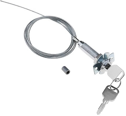 Cerradura de liberación de emergencia para puerta de garaje con 2 llaves, cerradura universal de liberación de emergencia, llave de separación, accesorios de puerta