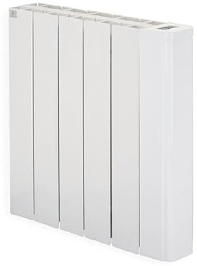 Frico - Radiateur electrique 600W inertie fluide caloporteur horiz 515x580x80mm 5 elements thermostat digital Balisia BAL06