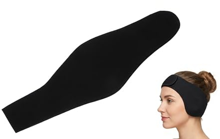 VALICLUD Diadema de natación para mujeres y hombres, tapones fijos para los oídos, cubierta para los oídos para natación
