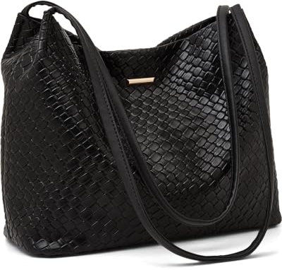 Ledertasche damen, Shopper tasche, Handtasche damen mittelgroß, Leichtgewicht