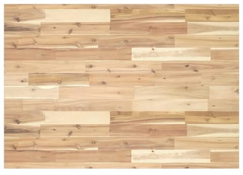 vidaXL Tablero Escritorio Madera Maciza Acacia sin Tratar 80x70x2 cm, encimera, encimera de baño, encimera de Garaje, encimera de Cocina