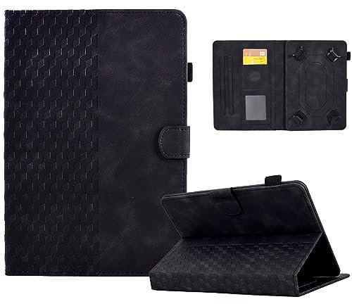 Coque Compatible avec Coque Housse Étui Universel pour Tablette 7 Pouces, Étui Housse Smart Cover avec Réveil/Veille Auto, Noir