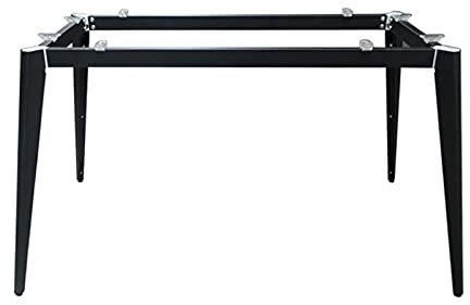 YIHANWUU Pieds de Bureau En Métal Robuste de 72,5 Cm – Base de Table À Manger Rustique Industrielle, Supports de Meubles En Fer Modernes, Parfaits Pour Le Bureau À Domicile Et La Salle À Manger./120*7