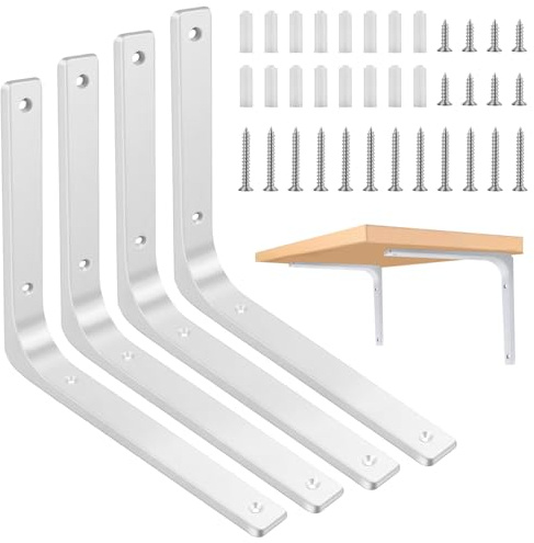 BSTDAYEVER Shelf Brackets Regalhalterungen Regalwinkel Regalträger 30x25cm