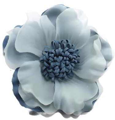 Élégante broche en soie faite à la main en forme de fleur de camélia pour femme – 9 cm – Épingle en tissu organza, accessoire romantique pour mariage, robe, écharpe, chapeau, bijoux, cadeau