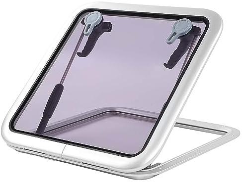 Boots Bullethole Lukenfenster Hochleistungs -Aluminium Rahmen wasserdichte Anti -UV -Oberlichter Dachfenster für Booteyachten
