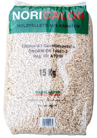 Pellet 100 % Fichte Sack 15 kg zertifiziert A1