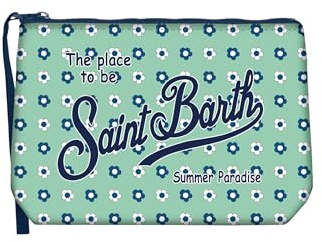 Saint Barth Mc2 Donna Pochette ALIN001 Gomma Verde Chiaro Taglia Unica