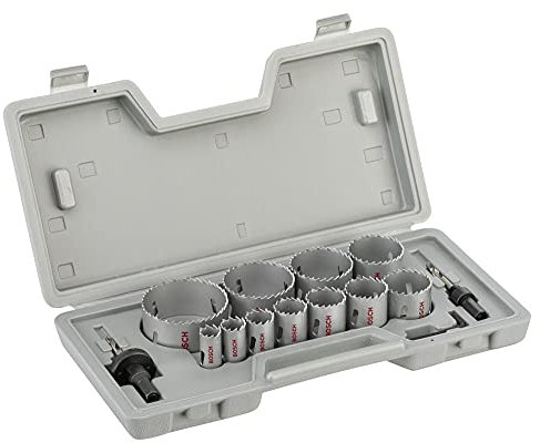 Bosch Zubehör 2607018390 14tlg. Lochsägen-Set 19; 22; 25; 29; 35; 38; 44; 51; 57; 64; 76 mm