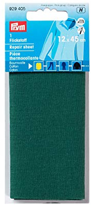 Prym 12 x 45 cm Cotton Repair Sheet, Green