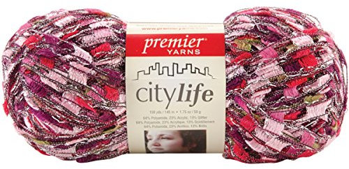 Premier Yarns City Life Ladder Yarn-Grenadine Glitz
