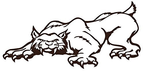 Wandtattoo Logo Puma selbstklebend – mehrere Farben erhältlich – 20 x 10 braun