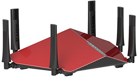 D-Link DIR-890L Cloud - Router WiFi Gaming AC3200 Tri-Banda (Tri-Banda, SmartBeam, 3200 Mbps, WPS, 4 Puertos Gigabit 10/100/1000 Mbps, 1 Puerto WAN Gigabit, WPA2, QoS, USB 3.0 + 2.0, DLNA)