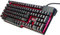 GeneralKeys Tastatur LED: Halbmechanische USB-Gaming-Tastatur, 7-farbig beleuchtet, wasserfest (mechanisch, wasserdicht, wasserdichte)