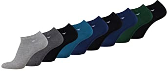 TOM TAILOR Sneaker Socken - bequeme Baumwoll Herrensocken - Socken für den Alltag und Freizeit - im praktischen 9er Pack - Größe 39.- 42 und 43-36