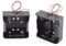 SDTC Tech 2-Pack 2 Slot D Cell Battery Holder 3V D Size Battery Case Box with Wire Leads