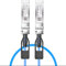 CDL Micro CAB-SFP-SFP-SFP-1,5 m Câble Ethernet 10 Gb/s SFP+ DAC Twinax Bleu 10 Gb/s SFP+ DAC 1,5 m
