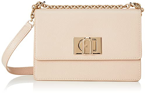 Furla Umhängetasche 1927 Mini Farbe Ballettrosa in genarbtem Leder