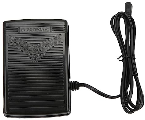 Nähmaschinenfußpedal, Fußschalterpedal Kunststoff Nähmaschinenfußschalter Fußschalterpedal Passend für SC220 6160 6180 5400 XL‑400