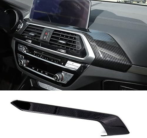 HIGH FLYING für X3 G01 2018 2019 2020 Interieur Dekor Zierleiste ABS Kunststoff Kohlefaserfarbe (Armaturenbrett)