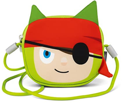 tonies® Mini-Tasche Pirat, praktische Tasche für unterwegs, bietet Platz für bis zu 3 Hörfiguren, kompatibel Auto-Organizer