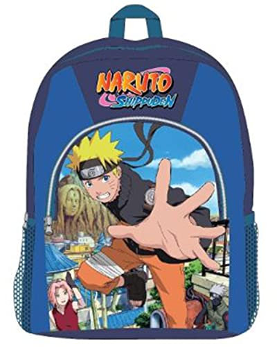 Disney Sac à dos Naruto 35x27x10cm garçon, bleu, Taille unique