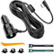 Range Tour Dash Camera Car Charger, USB-C Interfaces, L-Type Driving Recorders Power Cord Universal Car Adapter Power Cord 22AWG 3.5m/11.5ft 12V/24V to DC5V 2.5A