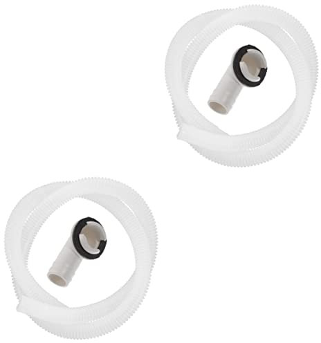 Housoutil Housoutil Aire Acondicionador Drenaje Manguera Kit, 2 Piezas Kit 3pies De Manguera De Drenaje De Aire Acondicionado (Incluye Conector De Codo De 0,79 Con Anillo