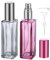 Segbeauty Parfum Zerstäuber für Unterwegs, 20ml 2 Stück Parfümzerstäuber Nachfüllbar, Parfüm Behälter, Parfümflaschen Zum Befüllen, Parfüm Abfüller für Datum, Party, Arbeit (Rauchgrau, Lila)