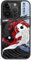 AUKIYUI Designed for iPhone 14 Pro Case, Japanese Design Phone Case Shockproof Hard Back with Non-Slip Soft Bumper Cover, Aesthetic Koi Fish Print Cool Embossed Pattern, Black 6.1