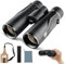 ED HD Fernglas 8x42 für Erwachsene, wasserdicht & beschlagsicher mit Körper aus Magnesiumlegierung, BAK4 Prisma – Hochleistungs-Fernglas für Vogelbeobachtung, Jagd, Reisen & Outdoor-Sport, kompakte