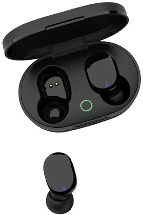 Cuffie Bluetooth 5.1 Auricolari Bluetooth Wireless Sport con 4 HD Microfono ENC Riduzione del Rumore,42 Ore HiFi Stereo Cuffie Senza Fili in Ear,Bassi Profondi,IP7 Impermeabili per IOS Android Nero