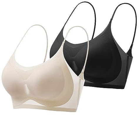 AMDOLE Spring Deals Sleep Bras for Women UK Bravissimo Breast Pump Bra Womens Underwear Lace Trim High Waist Backless Bra Strap Converter 2024