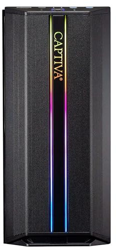 Captiva PC Highend Gaming R81-598 I AMD R7 8700G I Mainboard A620M I 32GB DDR5 RAM I Radeon RX 7800 XT 16GB I 2TB M.2 SSD I ohne Windows