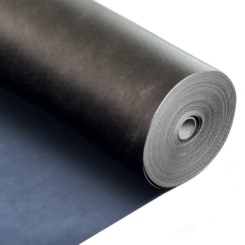 HAUSA Unterspannbahn 220g/m² dunkelblau 75m² (1,5mx50m) Unterdeckbahn Platinum HU220SK Dachfolie mit 2 Klebestreifen hochdiffusionsoffen wasserdicht Schalungsbahn reißfest schlagregensicher