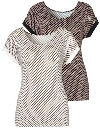 VIVANCE Damen Kurzarmshirt
