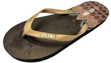 Solema Slip-on Plage Piscine Mode Tongs Slide Sandales Pantoufles Chaussures, Femme