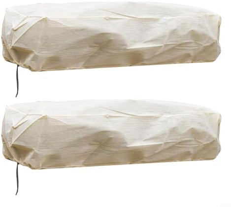 Sileduove Schutzhülle für Blumenkästen, Winterschutz Balkonpflanzen, Winterschutz Kübelpflanzensack, Schutz vor Frost, Wind und Regen(100 * 40 * 45CM)